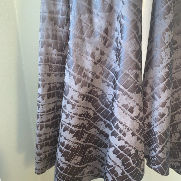Jeff Gallano Gray Animal Print Cardigan Size 2 - Picture 4 of 11